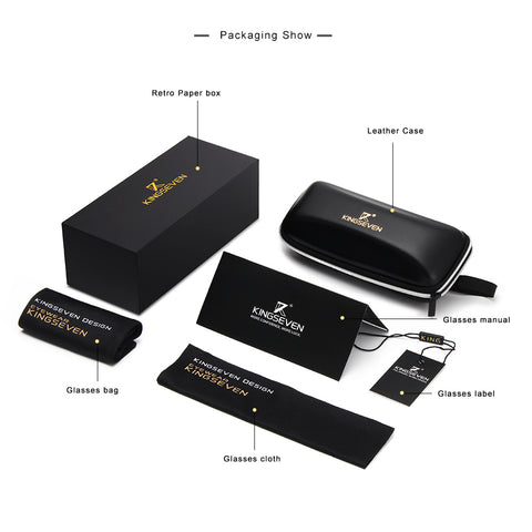 KINGSEVEN Men Vintage Aluminum HD Polarized Sunglasses Classic Brand Sun glasses Coating Lens Driving Shades For Men/Wome