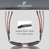 KINGSEVEN Men Vintage Aluminum HD Polarized Sunglasses Classic Brand Sun glasses Coating Lens Driving Shades For Men/Wome