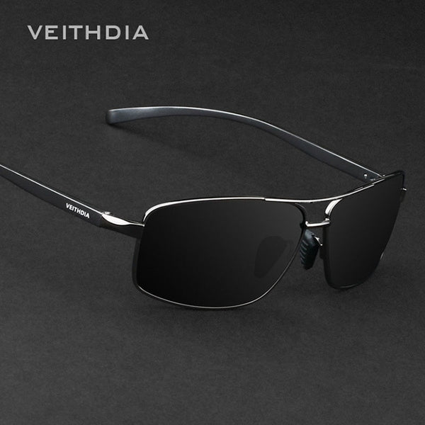 VEITHDIA Brand New Polarized Men's Sunglasses Aluminum Sun Glasses Eyewear Accessories For Men oculos de sol masculino 2458
