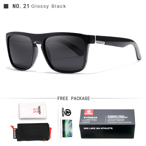 Fashion Guy's Sun Glasses From Kdeam Polarized Sunglasses Men Classic Design All-Fit Mirror Sunglass With Brand Box CE