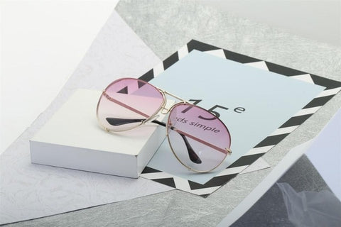 SOZO TU 2018 oversize sunglass women rimless Big Sunglasses Women Ladies Large Aviation Sunglasses Female Oversized Glasses