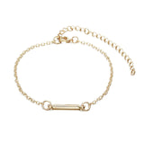 3Pcs/set Women's Fashion Punk Bracelet Simple Double Knot Loop Metal Chain Bracelet Bohemian Retro Jewelry Accessories NS16