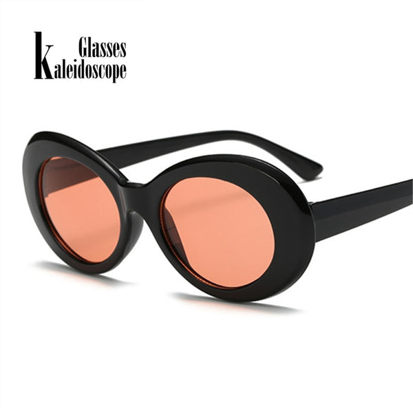 Kaleidoscope Glasses Kurt Cobain Glasses Men Clout Goggles Eyes Curt Cobain Sunglasses for Women Retro Round Eyeglasses