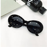Kaleidoscope Glasses Kurt Cobain Glasses Men Clout Goggles Eyes Curt Cobain Sunglasses for Women Retro Round Eyeglasses