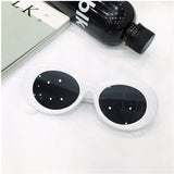 Kaleidoscope Glasses Kurt Cobain Glasses Men Clout Goggles Eyes Curt Cobain Sunglasses for Women Retro Round Eyeglasses