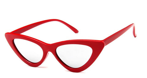 NICHOLAS Retro Cat Eye Sunglasses Women Small Frame Triangle Sun glasses Women Eyewear Oculos De Sol Feminino Lunette Soleil