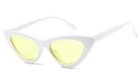 NICHOLAS Retro Cat Eye Sunglasses Women Small Frame Triangle Sun glasses Women Eyewear Oculos De Sol Feminino Lunette Soleil