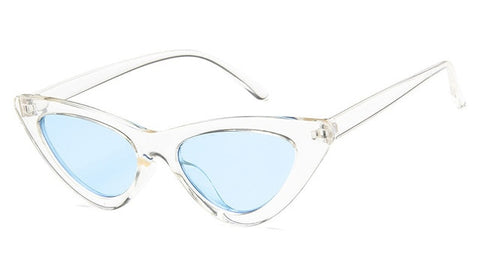 NICHOLAS Retro Cat Eye Sunglasses Women Small Frame Triangle Sun glasses Women Eyewear Oculos De Sol Feminino Lunette Soleil