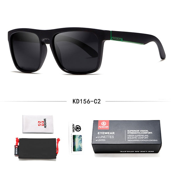 Fashion Guy's Sun Glasses From Kdeam Polarized Sunglasses Men Classic Design All-Fit Mirror Sunglass With Brand Box CE