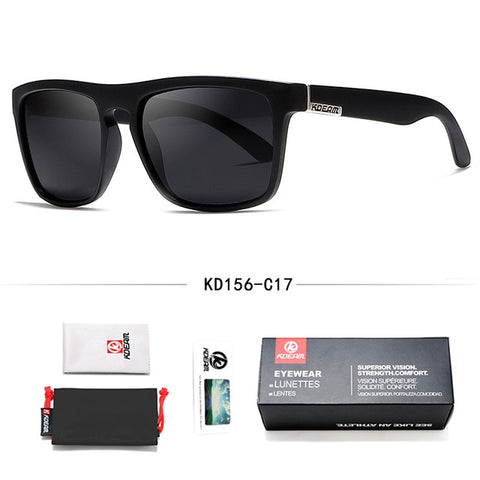Fashion Guy's Sun Glasses From Kdeam Polarized Sunglasses Men Classic Design All-Fit Mirror Sunglass With Brand Box CE