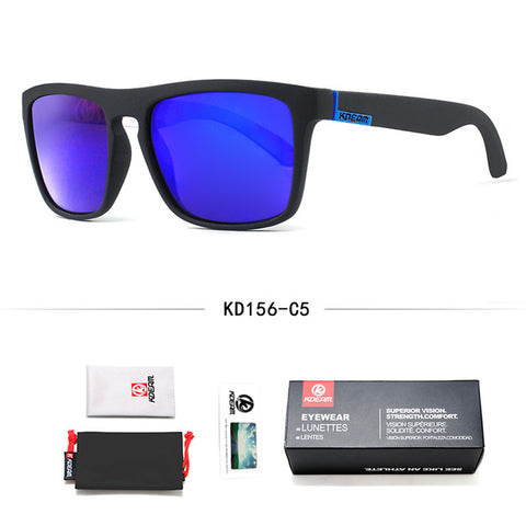 Fashion Guy's Sun Glasses From Kdeam Polarized Sunglasses Men Classic Design All-Fit Mirror Sunglass With Brand Box CE