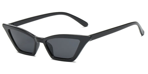 ZXWLYXGX 2018 new fashion sunglasses sunglasses ms.man retro colorful transparent small colorful CatEye Sunglasses