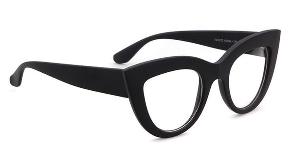 ZXWLYXGX 2018 New Sunglasses Retro CatEye Sunglasses Lady Brand Designer Vintage Black Sunglasses Women Women UV400