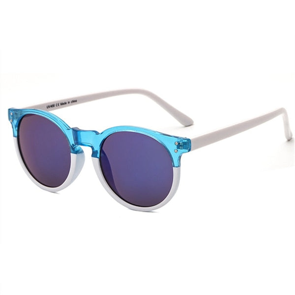 SUERTREE Round Sunglasses Retro Women Ladies Vintage Sunglasses Male Fashion New Arrival for Travel Brand Designer JH9003